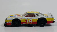 1988 1985 Matchbox Superfast Chevy Pro Stocker #14 Pepsi Challenger No. 34 White and Yellow Die Cast Toy Race Car Vehicle