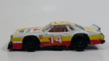 1988 1985 Matchbox Superfast Chevy Pro Stocker #14 Pepsi Challenger No. 34 White and Yellow Die Cast Toy Race Car Vehicle