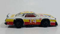 1988 1985 Matchbox Superfast Chevy Pro Stocker #14 Pepsi Challenger No. 34 White and Yellow Die Cast Toy Race Car Vehicle