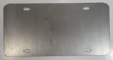 Langley Hyundai Dealership Black Metal Vanity License Plate
