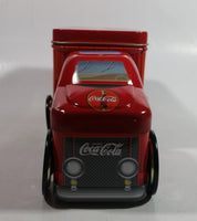 Drink Coca-Cola Coke Delicious Refreshing Semi Truck Shaped Tin Metal Container