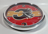 Calgary Flames NHL Ice Hockey Team 11 3/4" Diameter Wall Clock