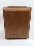 Vintage Olde Time Reproductions Created From Original Post Office Lock Boxes Combination Code Safe Wooden Cased Coin Bank Numbered 5608