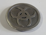 Biohazard Themed Metal Belt Buckle