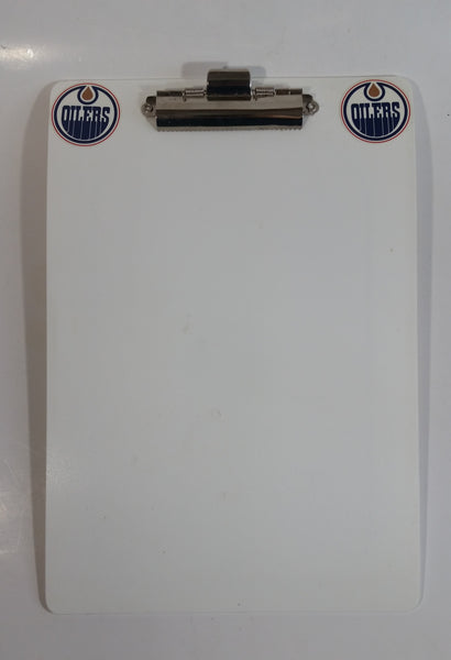 NHL Ice Hockey Team Edmonton Oilers Rink Themed Double Sided Clipboard