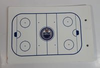 NHL Ice Hockey Team Edmonton Oilers Rink Themed Double Sided Clipboard