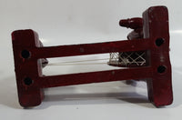 Vintage JN IND Asian Chinese Mechanical Miniature Model Wooden Loom