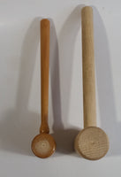 Set of 2 Decorative Wooden Gavels Mallets