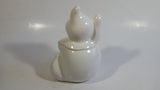 White Ghost Shaped Boo! Ceramic Candy Jar