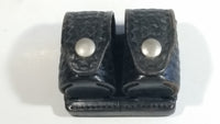 HKS Med 103 Leather Double Speed Loader Black Belt Clip