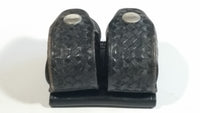 HKS Med 103 Leather Double Speed Loader Black Belt Clip