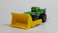 2016 Matchbox MBX Construction Mound Mover Matte Green Die Cast Toy Car Vehicle