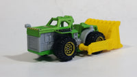 2016 Matchbox MBX Construction Mound Mover Matte Green Die Cast Toy Car Vehicle