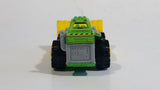 2016 Matchbox MBX Construction Mound Mover Matte Green Die Cast Toy Car Vehicle