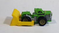 2016 Matchbox MBX Construction Mound Mover Matte Green Die Cast Toy Car Vehicle