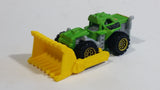 2016 Matchbox MBX Construction Mound Mover Matte Green Die Cast Toy Car Vehicle