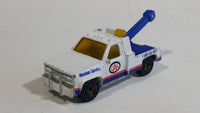 1997 Matchbox GMC Wrecker Truck CAA White Die Cast Toy Car Vehicle