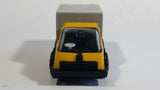 Vintage KY (Kai Yip) Steel Roder Yellow and Grey Container Truck Plastic and Pressed Steel Toy Car Vehicle