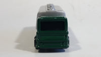 Maisto Special Edition Gas Tanker Metropolitan Heating & Fuel Oil Truck Dark Green and Silver Die Cast Toy Car Vehicle