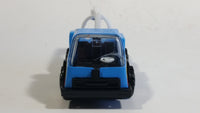 Vintage KY (Kai Yip) Steel Roder Blue and White Wrecker Tow Truck Plastic and Pressed Steel Toy Car Vehicle