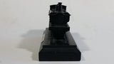 Pannier Tank Engine Train Railroad Locomotive Black Sculpture Made of Real Coal