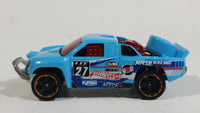 2015 Hot Wheels HW Off-Road Road Rally Off Track Baja Truck #27 Light Blue Die Cast Toy Car Vehicle