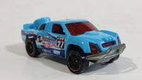 2015 Hot Wheels HW Off-Road Road Rally Off Track Baja Truck #27 Light Blue Die Cast Toy Car Vehicle