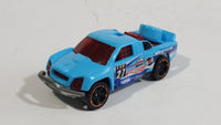 2015 Hot Wheels HW Off-Road Road Rally Off Track Baja Truck #27 Light Blue Die Cast Toy Car Vehicle