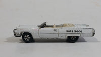 Vintage 1981 Warner Bro. ERTL Dukes of Hazzard Boss Hogg Cadillac Convertible White Die Cast Toy Car Vehicle TV Show Collectible