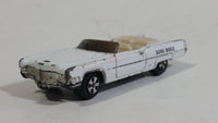 Vintage 1981 Warner Bro. ERTL Dukes of Hazzard Boss Hogg Cadillac Convertible White Die Cast Toy Car Vehicle TV Show Collectible