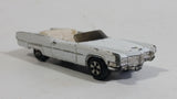 Vintage 1981 Warner Bro. ERTL Dukes of Hazzard Boss Hogg Cadillac Convertible White Die Cast Toy Car Vehicle TV Show Collectible