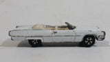 Vintage 1981 Warner Bro. ERTL Dukes of Hazzard Boss Hogg Cadillac Convertible White Die Cast Toy Car Vehicle TV Show Collectible