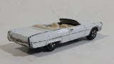 Vintage 1981 Warner Bro. ERTL Dukes of Hazzard Boss Hogg Cadillac Convertible White Die Cast Toy Car Vehicle TV Show Collectible