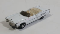 Vintage 1981 Warner Bro. ERTL Dukes of Hazzard Boss Hogg Cadillac Convertible White Die Cast Toy Car Vehicle TV Show Collectible