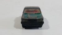 Majorette Volvo 760 GLE Sedan No. 230 Green 1/61 Scale Die Cast Toy Car Vehicle with Opening Doors