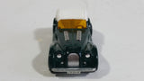 Vintage 1980s Majorette Morgan Hard Top Convertible Dark Green and White No. 261 1/50 Scale Die Cast Toy Car Vehicle Made in France