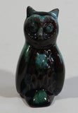 Vintage BMP Blue Mountain Pottery 3" Tall Owl Wildlife Bird Sculpture