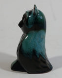 Vintage BMP Blue Mountain Pottery 3" Tall Owl Wildlife Bird Sculpture