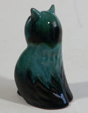 Vintage BMP Blue Mountain Pottery 3" Tall Owl Wildlife Bird Sculpture