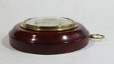 Rare Vintage Ingraham Hair - Hygrometer Wood Cased Relative Humidity Weather Instrument - Made in West Germany