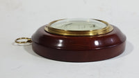 Rare Vintage Ingraham Hair - Hygrometer Wood Cased Relative Humidity Weather Instrument - Made in West Germany