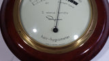 Rare Vintage Ingraham Hair - Hygrometer Wood Cased Relative Humidity Weather Instrument - Made in West Germany
