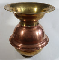 Vintage Goldfield Hotel, Goldfield, Nevada Brass and Copper Spittoon Reproduction