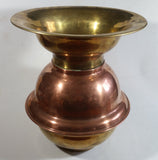 Vintage Goldfield Hotel, Goldfield, Nevada Brass and Copper Spittoon Reproduction