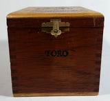 Vintage 1973 Toro La Pantera International Predator 25 Fine Cigars Diamond Collection Wooden Cigar Box Made in Honduras