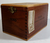 Vintage 1973 Toro La Pantera International Predator 25 Fine Cigars Diamond Collection Wooden Cigar Box Made in Honduras