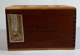 Vintage 1973 Toro La Pantera International Predator 25 Fine Cigars Diamond Collection Wooden Cigar Box Made in Honduras