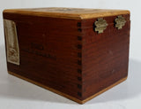 Vintage 1973 Toro La Pantera International Predator 25 Fine Cigars Diamond Collection Wooden Cigar Box Made in Honduras