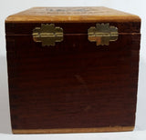 Vintage 1973 Toro La Pantera International Predator 25 Fine Cigars Diamond Collection Wooden Cigar Box Made in Honduras