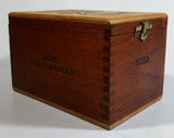 Vintage 1973 Toro La Pantera International Predator 25 Fine Cigars Diamond Collection Wooden Cigar Box Made in Honduras